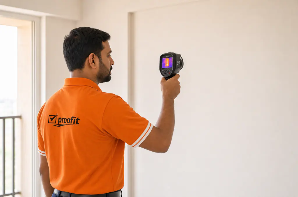 Inspector using thermal scanning technology